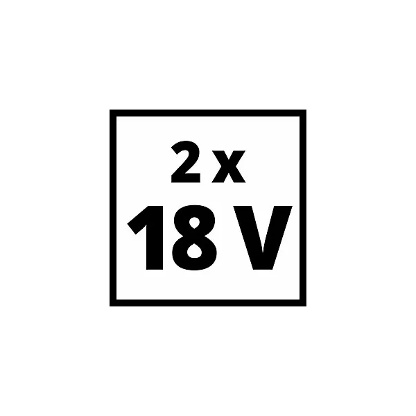 Système Double Batterie 2,5 Ah Power X-Change Einhell (Compatible avec tous les appareils Power X-Change)