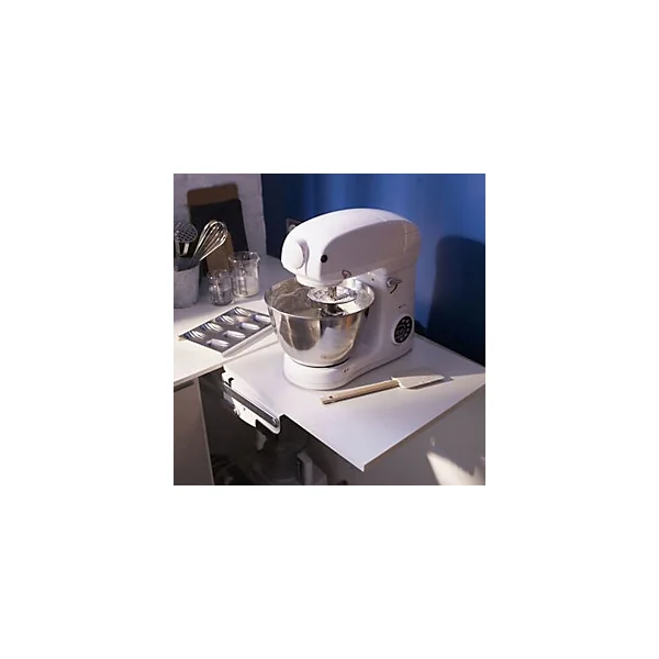Système tablette relevante pour robot ménager