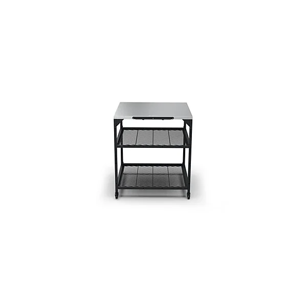 Table acier en carbone taille large L.80 x l.80 x H.90 cm Ooni