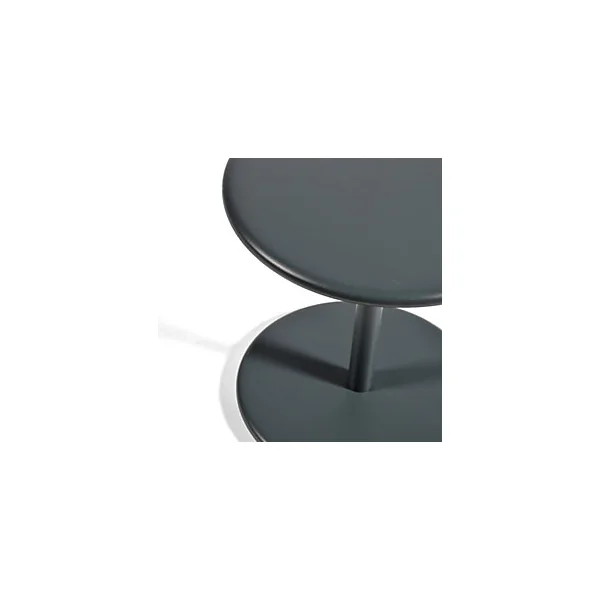 Table basse de jardin aluminium Pop gris Arcane H.44 cm