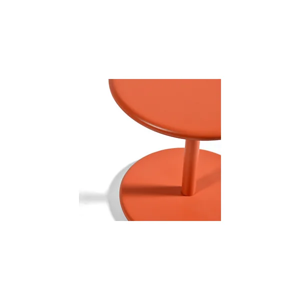 Table basse de jardin aluminium Pop terracotta Arcane H.44 cm