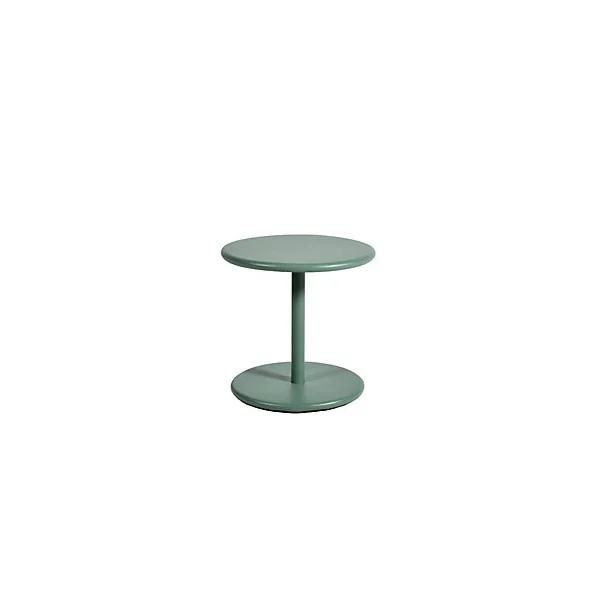Table basse de jardin aluminium Pop vert Arcane H.44 cm