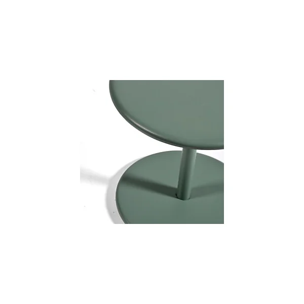 Table basse de jardin aluminium Pop vert Arcane H.44 cm