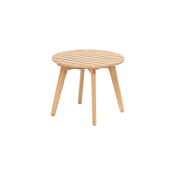 Table basse de jardin Olvinia bois d'acacia Ø47 x H.35 cm