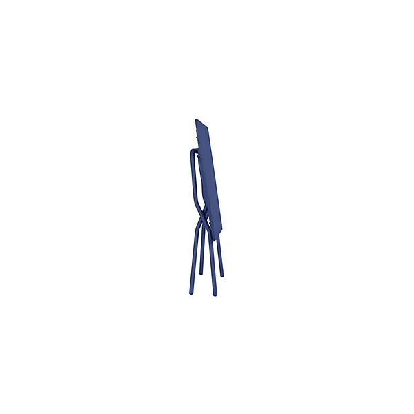 Table bistrot Colorblock Lafuma acier Indigo l.64cm x H.73cm