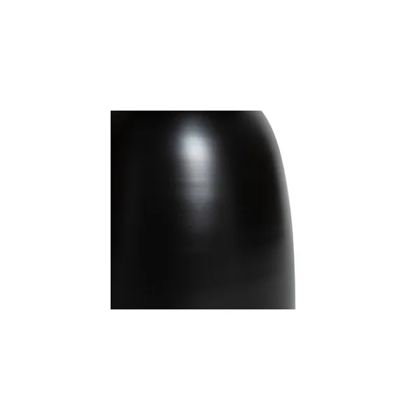 Table d'appoint ronde en métal noir ⌀43,5 cm JBY Creation, Kanno