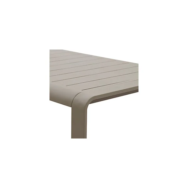Table de jardin 10 personnes Domilly coloris café Hespéride L.259,5 x l.75 x H.100 cm