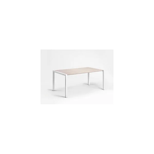 Table de jardin Eden Grosfillex L.165 x l.87 x H.74 cm blanc lin