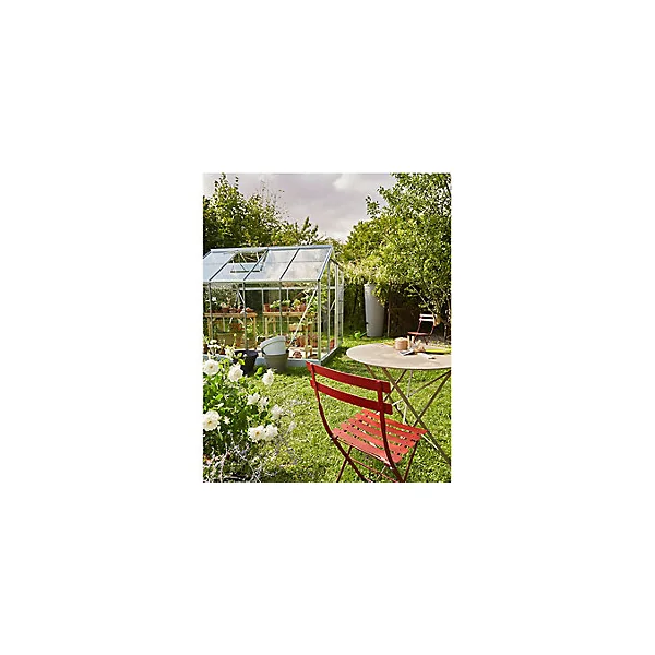 Table de jardin en métal Bistro ø60 cm gris orage Fermob