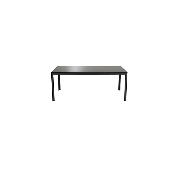 Table de jardin en métal Halis 180 x 90 cm