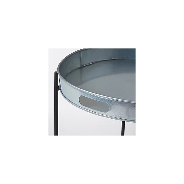 Table de jardin en métal Rural ø46 cm