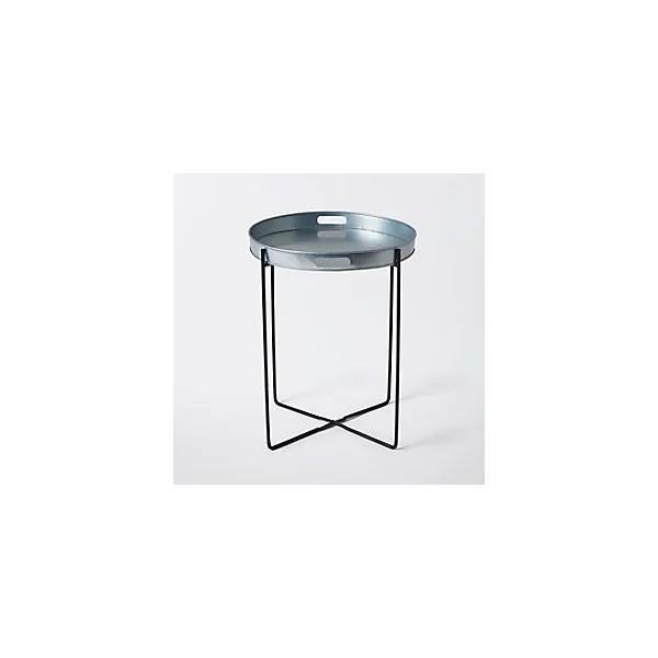 Table de jardin en métal Rural ø46 cm
