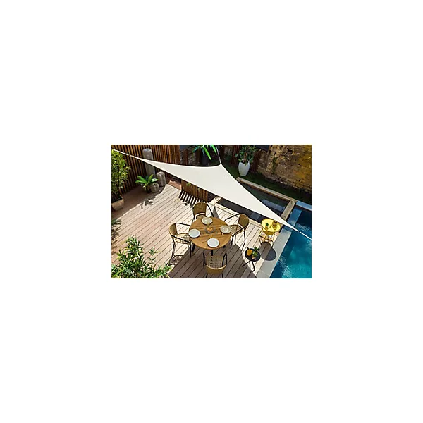 Table de jardin en teck Cocos ø105 cm