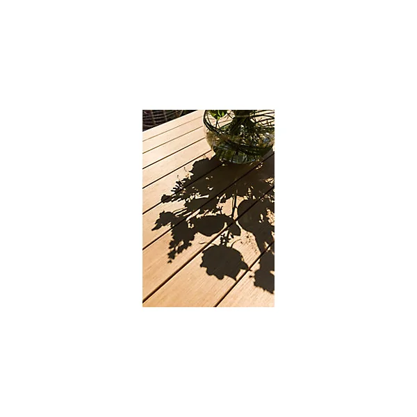 Table de jardin en teck Maldives 160 x 90 cm