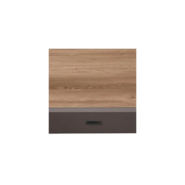 Table de jardin extensible Piazza aluminium marron L.135/270 x l.90 x H.75 cm