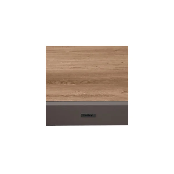 Table de jardin extensible Piazza aluminium marron L.90/180 x l.90 x H.75 cm