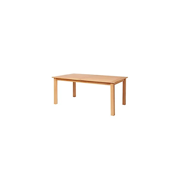 Table de jardin Molara en bois coloris naturel L.180/240 x l.106 x H.75 cm