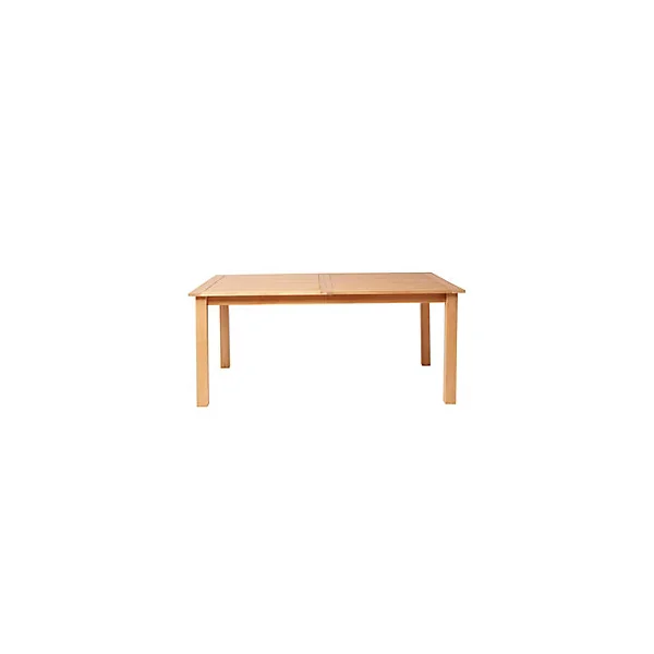 Table de jardin Molara en bois coloris naturel L.180/240 x l.106 x H.75 cm