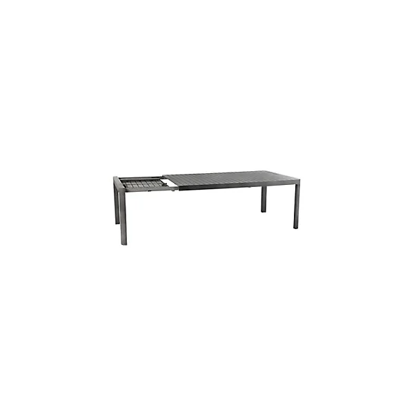 Table de jardin Paradize extensible graphite 255 x 120 cm