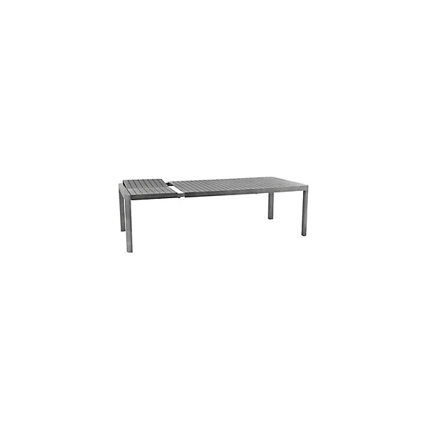 Table de jardin Paradize extensible graphite 255 x 120 cm