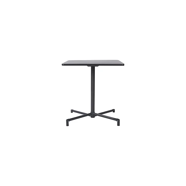Table de jardin pliante en métal Tinian 70 x 70 cm