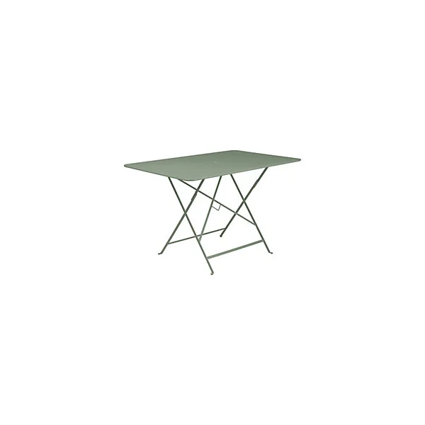 Table de jardin pliante Fermob Bistro en métal - Coloris cactus - L.117 x l.77 x H.74 cm