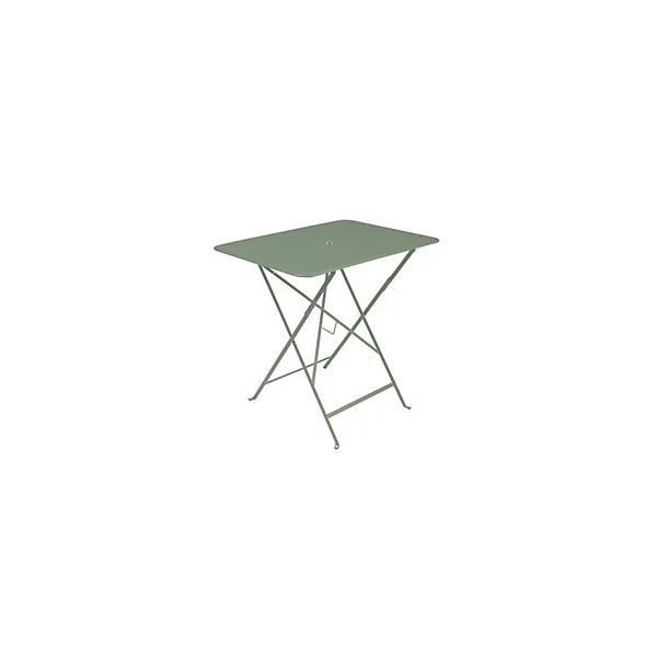 Table de jardin pliante Fermob Bistro en métal - Coloris cactus - L.57 x l.77 x H.74 cm