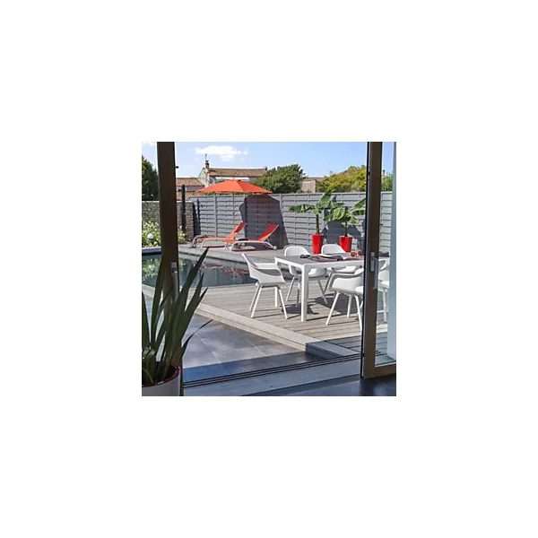 Table de jardin résine KETER Harmony 160 x 90 cm