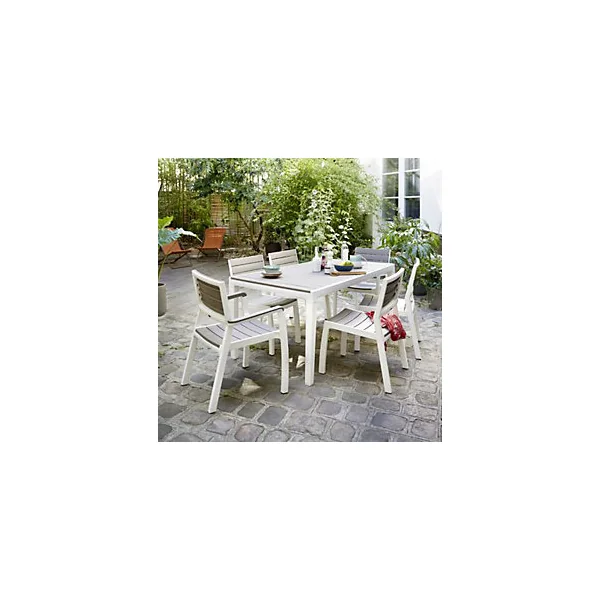 Table de jardin résine KETER Harmony 160 x 90 cm