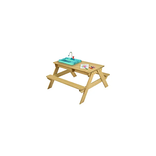 Table de pique-nique Early fun Splash & Play avec activités