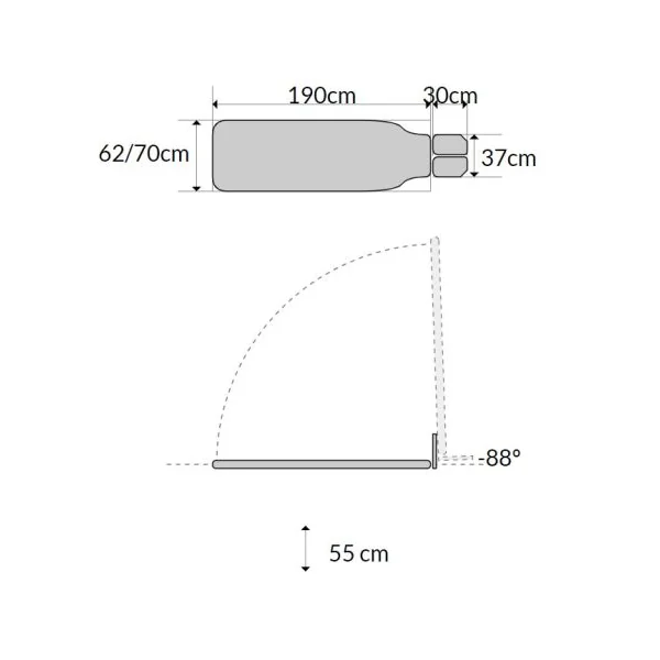 Table de verticalisation CE-2110-PI (1 Moteur)