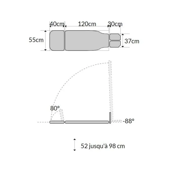 Table de verticalisation pédiatrique CE-2225-PI-PED (2 Moteurs)