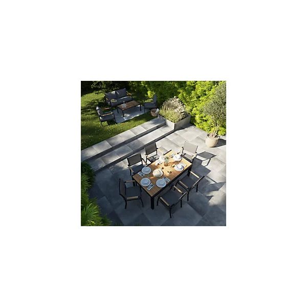Table extensible Goodhome VAO 6 à 8 personnes