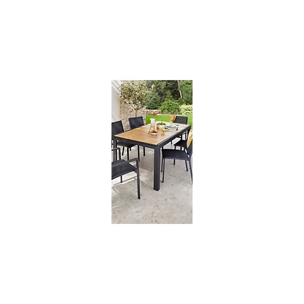 Table extensible Goodhome VAO 6 à 8 personnes