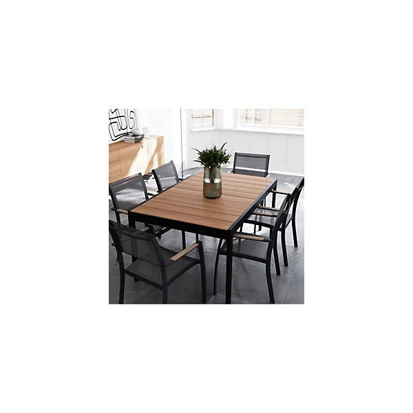 Table extensible Goodhome VAO 6 à 8 personnes