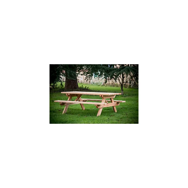 Table forestière Munich en douglas l.190 cm 6 personnes