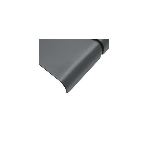 Table haute acier mat gris foncé L.76.6 x l.76 x H.106cm Lithari GoodHome