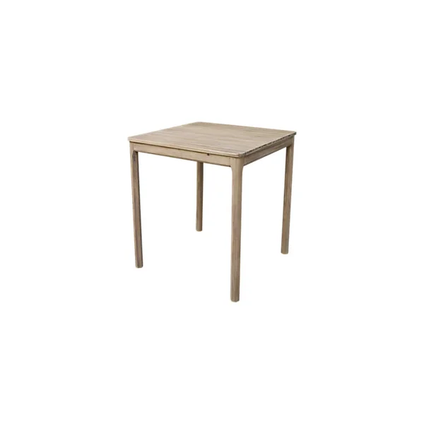 Table haute de jardin Riveo bois d'acacia L.90 x l.90 x H.100 cm GoodHome