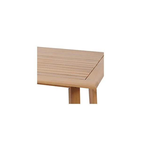 Table haute de jardin Tiwi bois d'acacia l.80 x H.102 cm