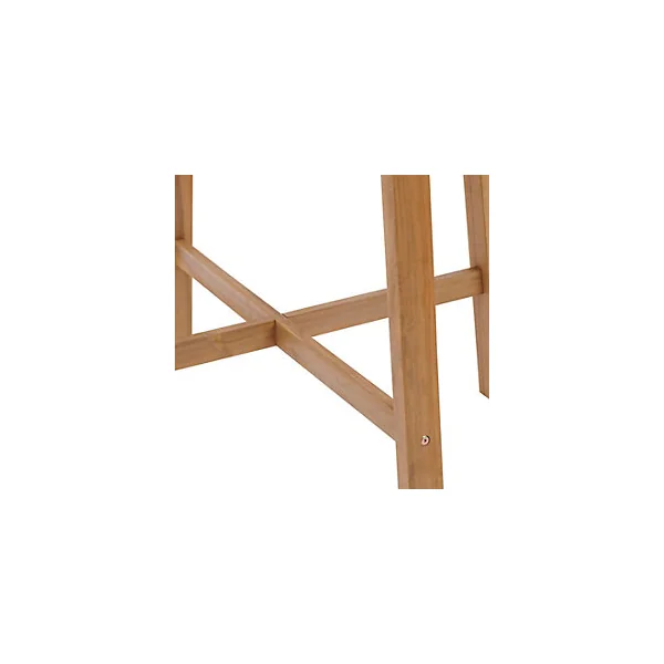 Table haute de jardin Tiwi bois d'acacia l.80 x H.102 cm