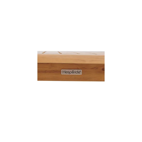 Table haute de jardin Tiwi bois d'acacia l.80 x H.102 cm