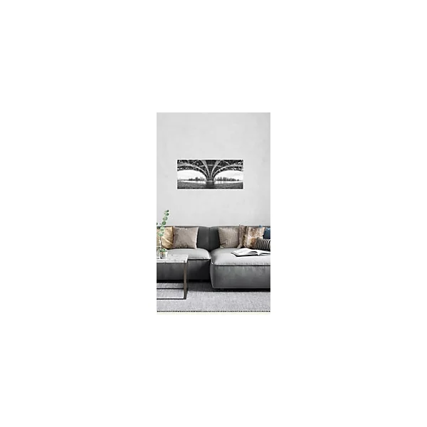 Tableau sur verre synthétique Under bridge Ceanothe L.97 x l.30 cm
