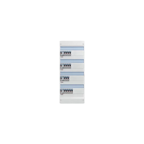 Tableau électrique pré-équipé et pré-câblé 4 rangées Legrand - 52 modules (20 inclus)