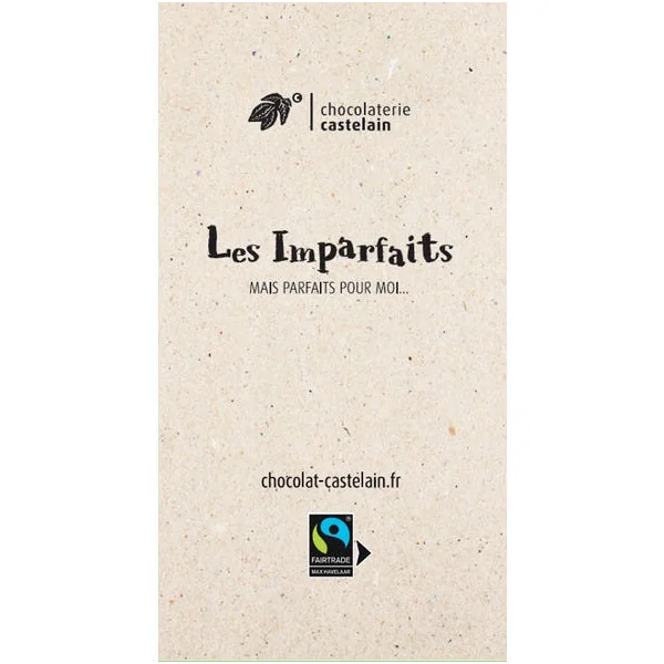 Tablette chocolat noir 70% fleur de sel 100g