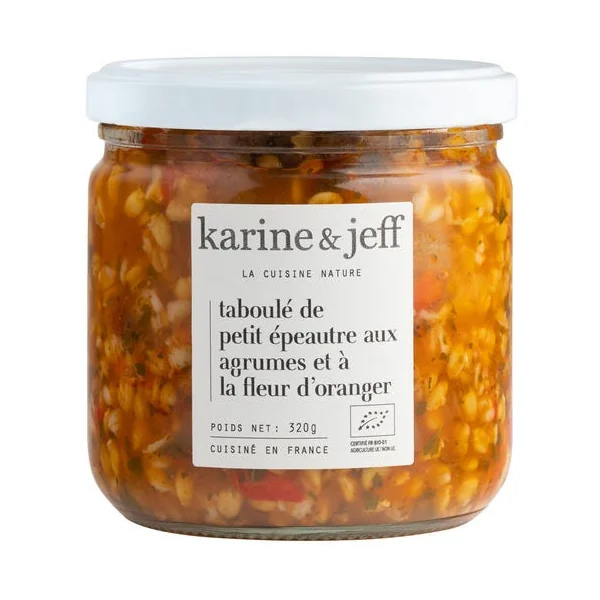 Taboulé de petit épeautre aux agrumes 320g