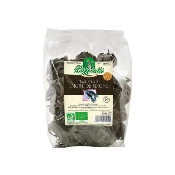 Tagliatelles encre de seiche