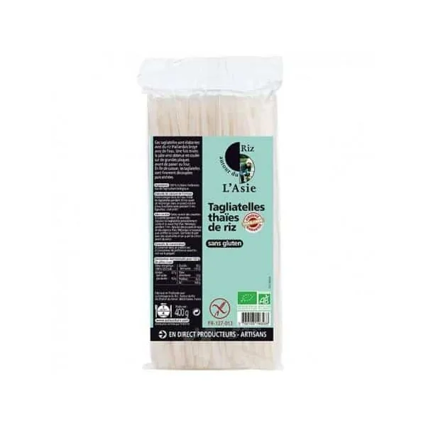 Tagliatelles thaies de riz 400g sans gluten