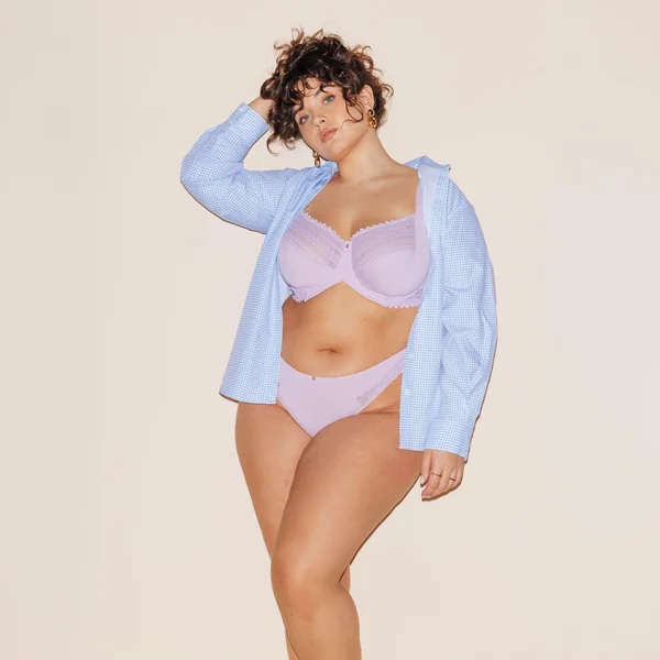 TANGA MICROFIBRE LILAS
