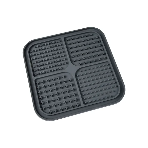 Tapis de léchage anthracite 20x20cm
