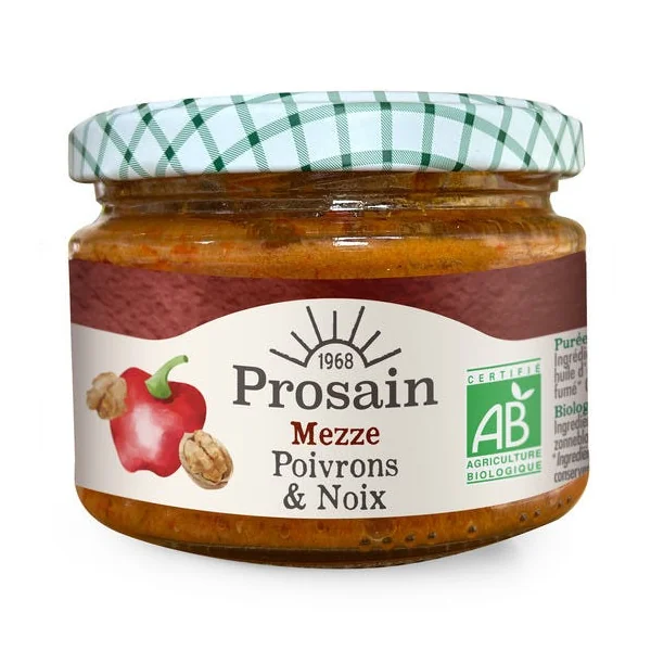 Tartinable Mezze poivron noix 220g